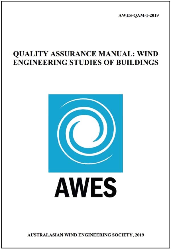 Quality Assurance Manual for Wind Engineering Studies of Buildings