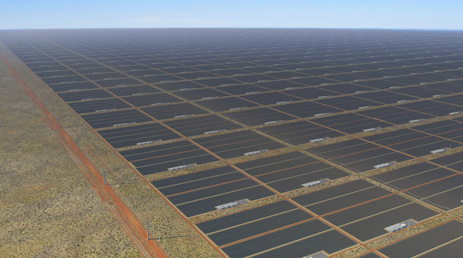 Image of Proposed Sun Cable Solar Farm located in the Northern Territory, Australia