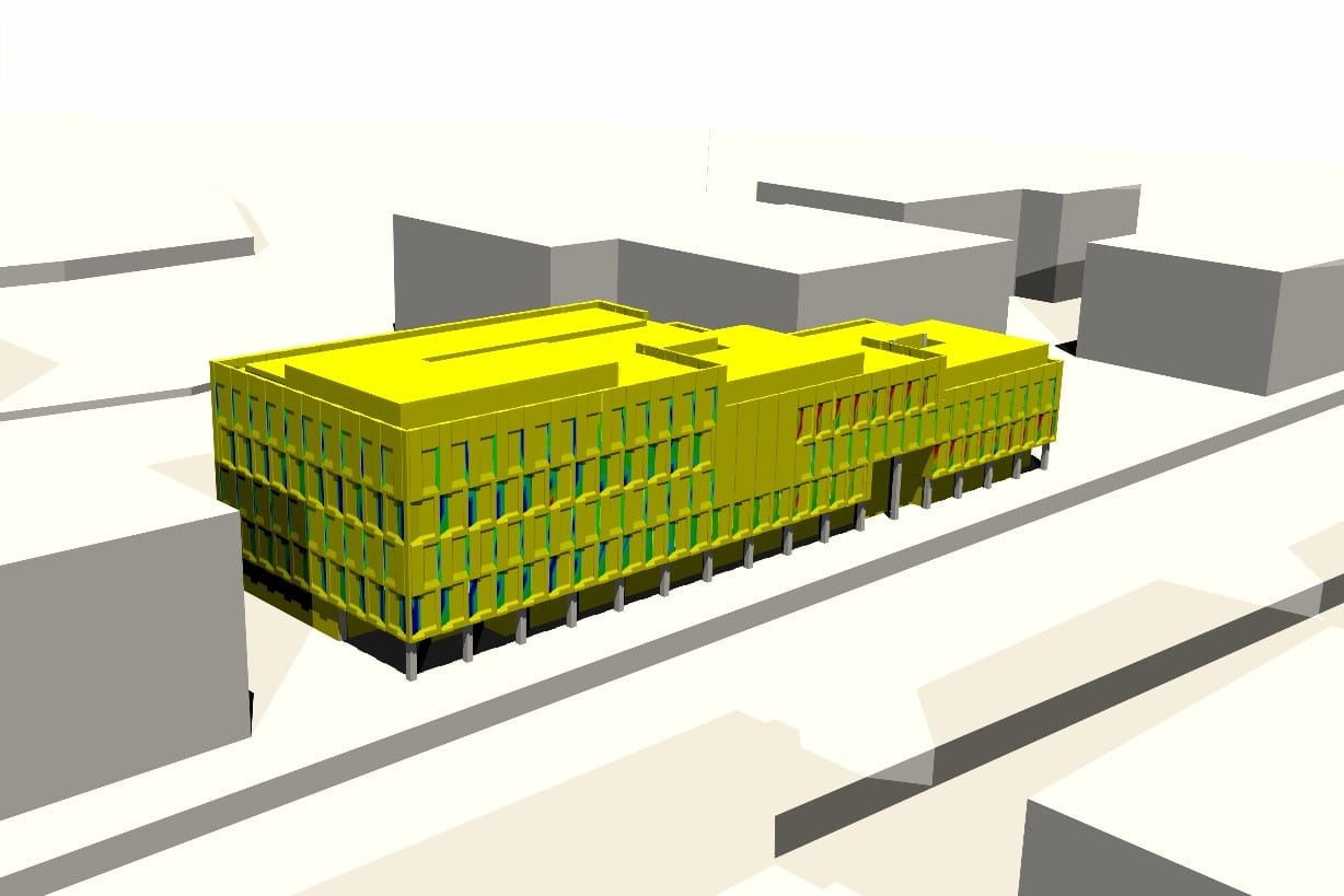 Windtech carried out Potential Natural Ventilation analysis. The study was undertaken using computational fluid dynamics (CFD) software