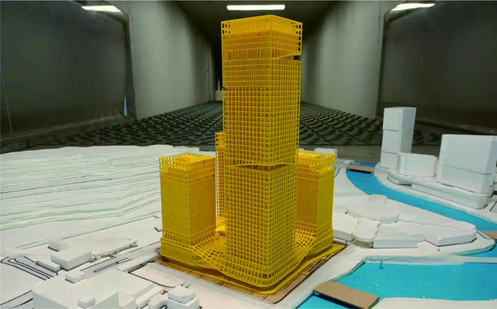 Image of Project Legend, Singapore in the Windtunnel