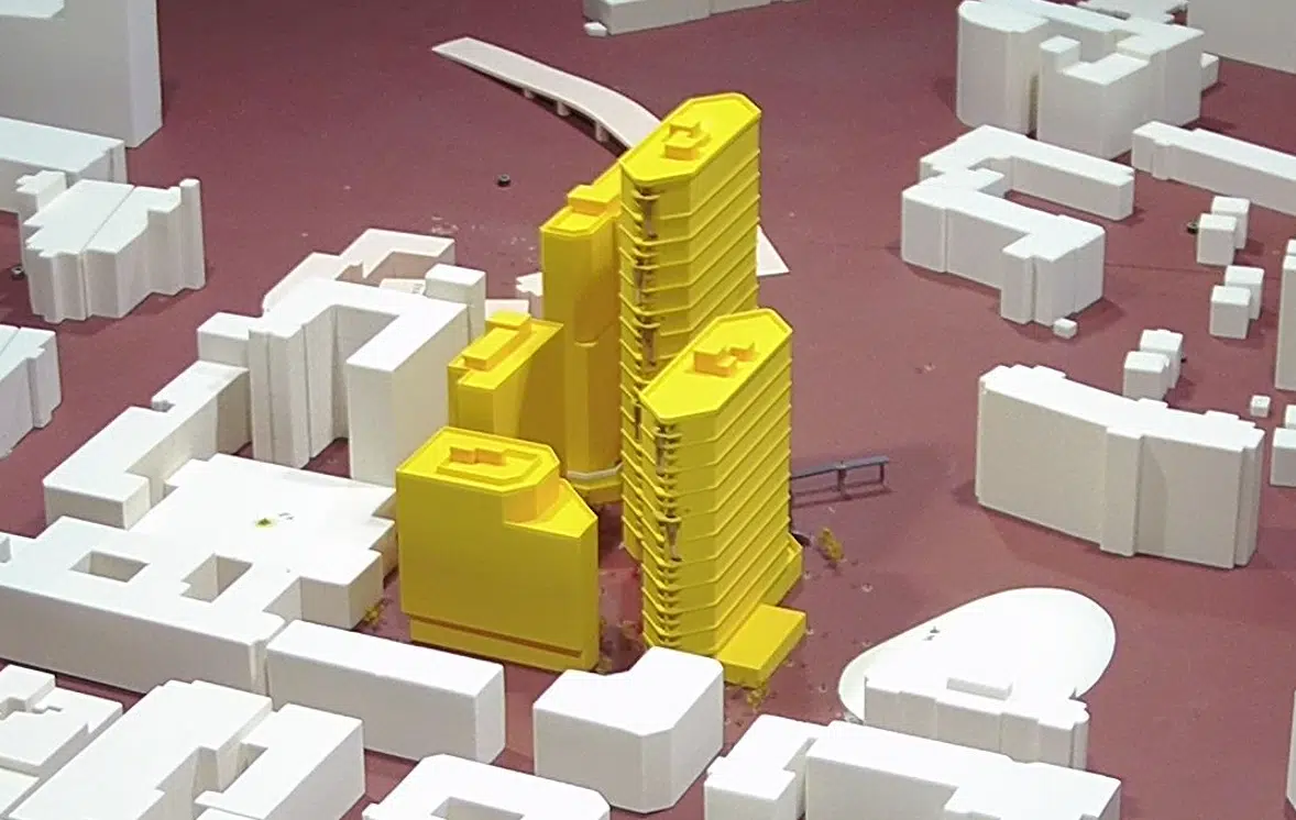 Image of Development Being Tested in the Wind Tunnel