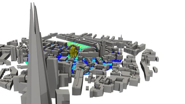 Pedestrian Wind Environment Analysis on a project in London