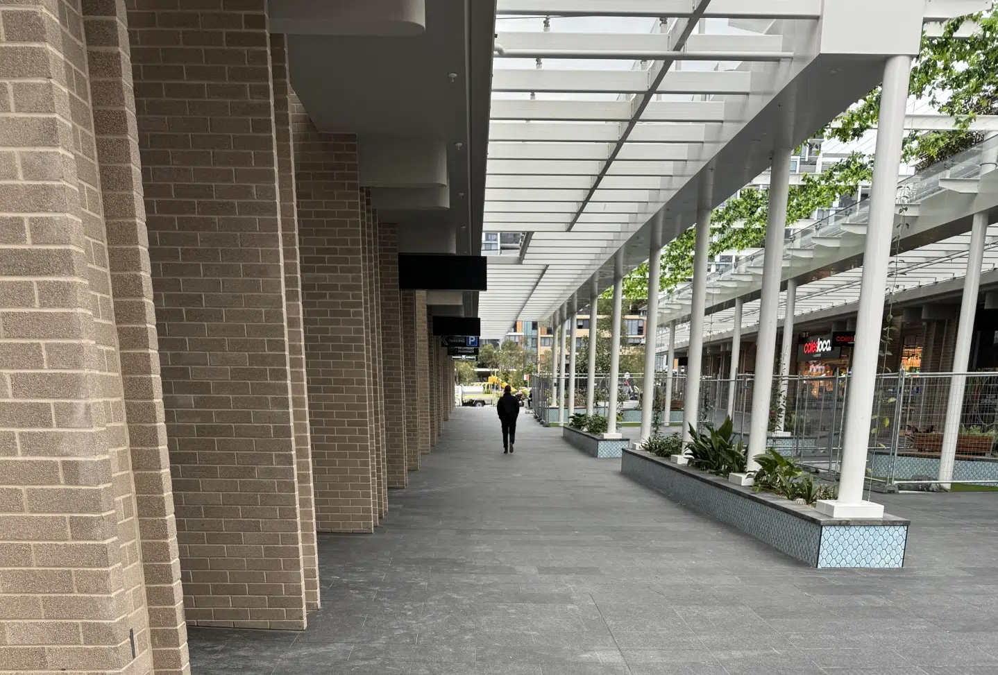 development in Sydney incorporating wind mitigations